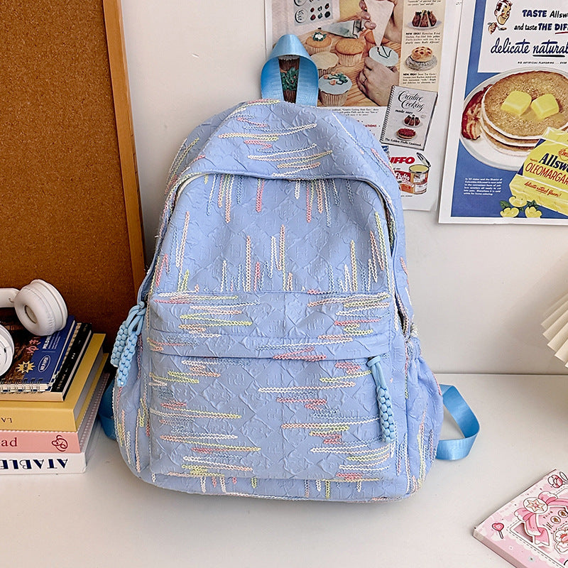 Abstrakt gemusterter Rucksack Karnz