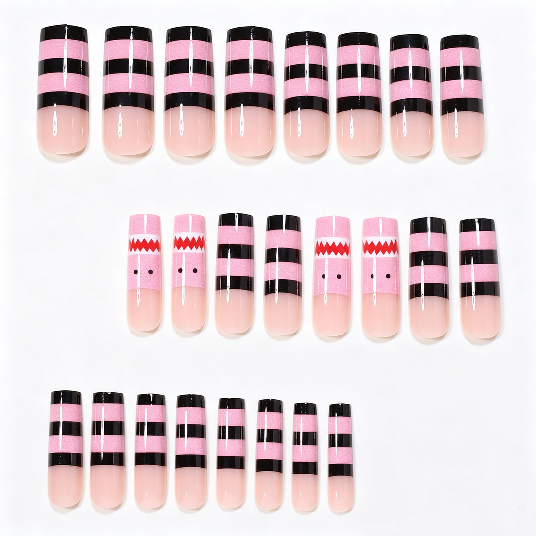 Verspielte Cartoon-Themen-Nagelwraps Karnz