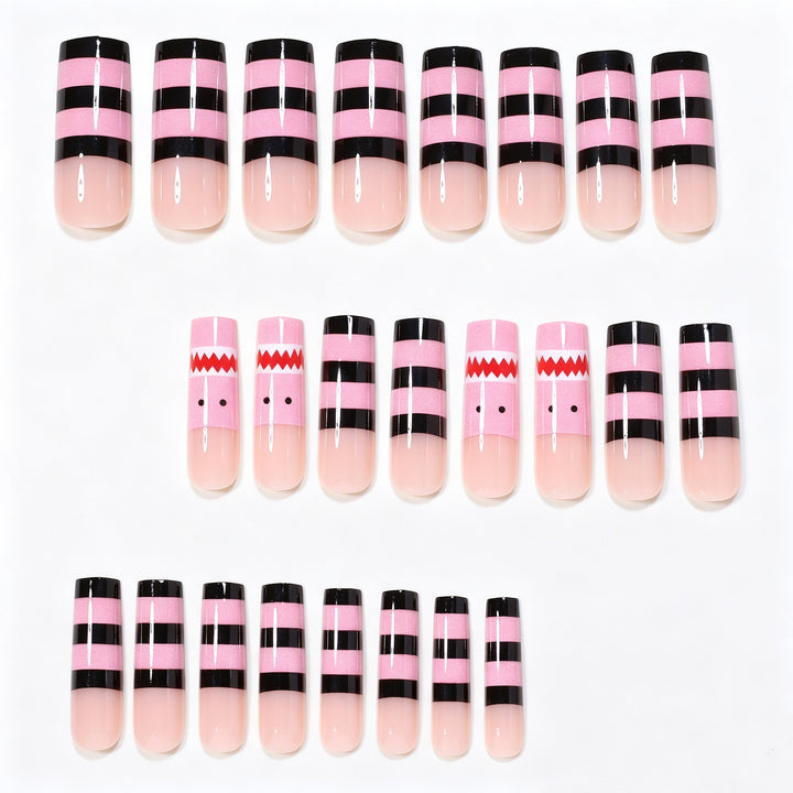 Verspielte Cartoon-Themen-Nagelwraps Karnz