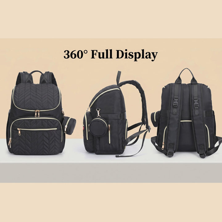 Elegante Multifunktionale Gepolsterte Rucksack Karnz