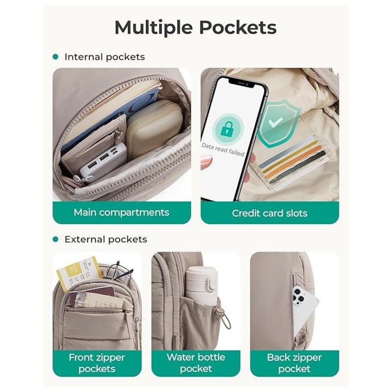 Modulare Crossbody-Tasche mit Praktischen Fächern Karnz