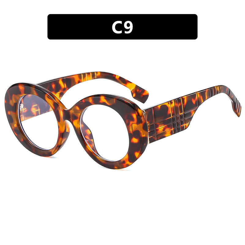 Damen extravagante Sonnenbrille mit kreativem Rahmendesign und schützendem UV-Filter Karnz
