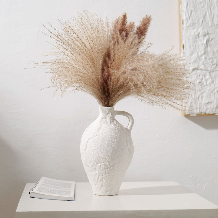 Strukturierte Keramische Dekorative Vase