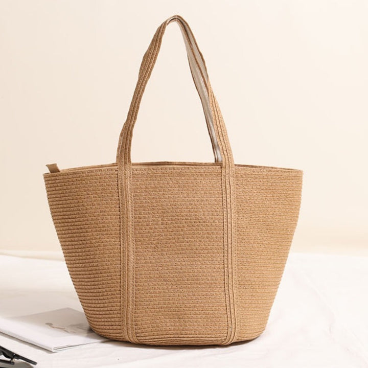 Damen Stylische Korb-Tragetasche Karnz