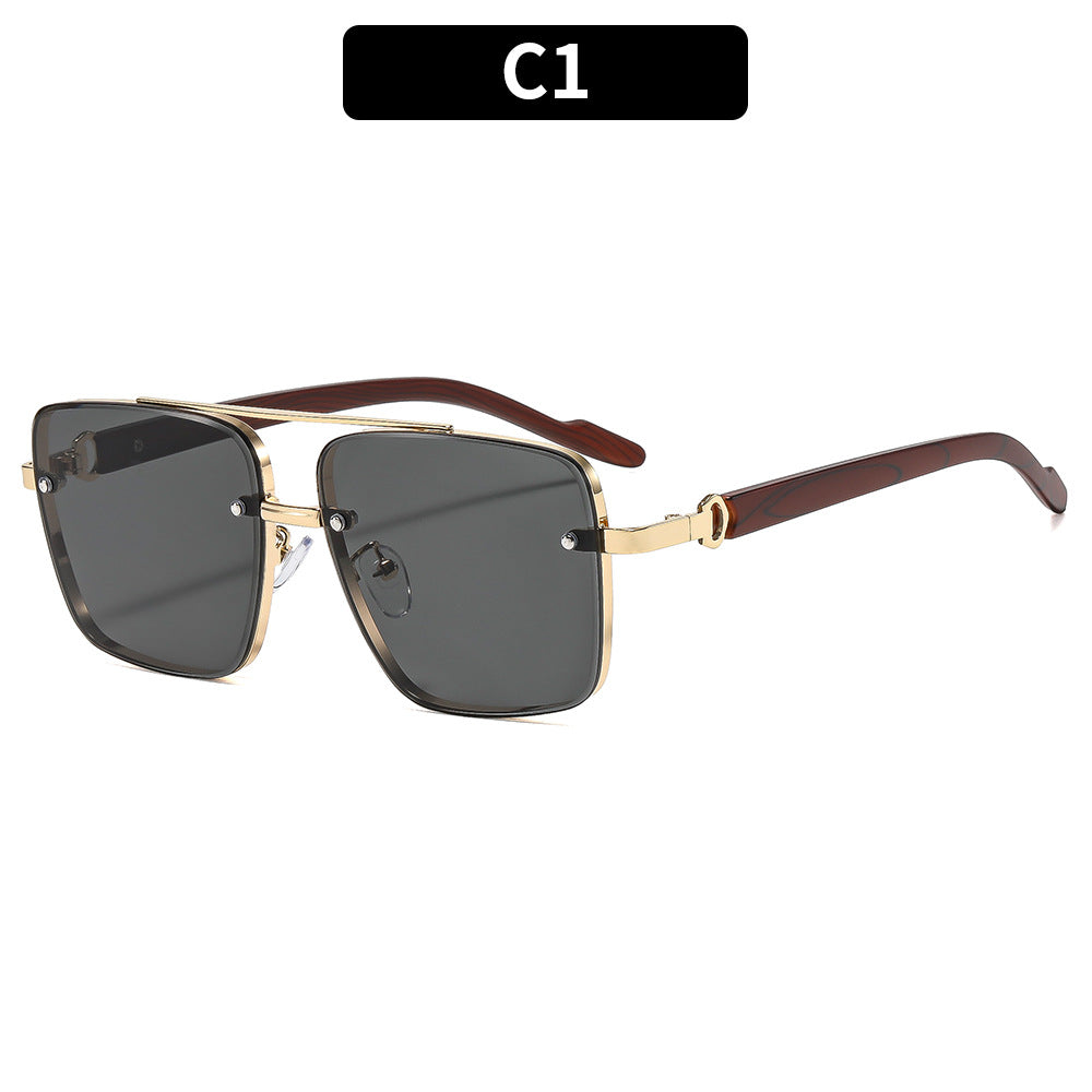 Chic Rechte Rahmen Sonnenbrille