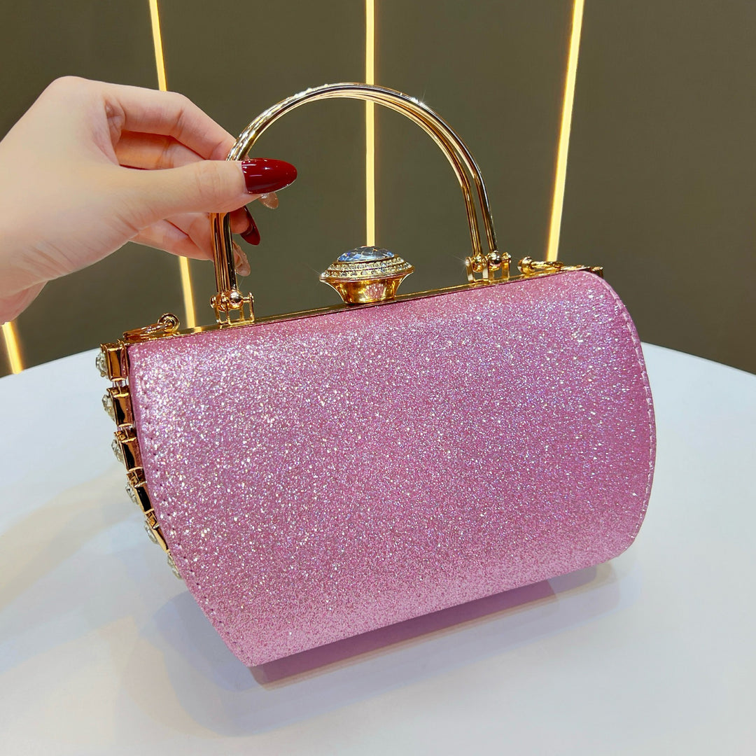 Glitzernde Abendhandtasche
