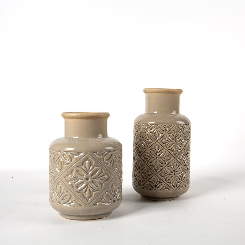 Dekorative Blumenvase Karnz