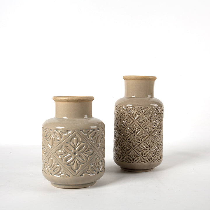 Dekorative Blumenvase Karnz