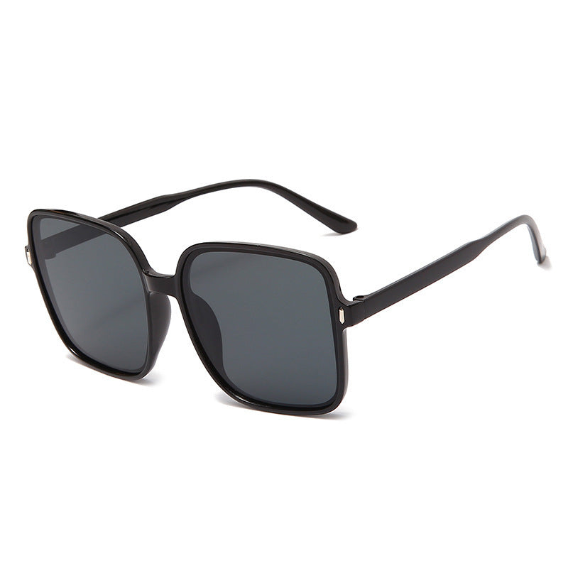 Damen große quadratische Sonnenbrille mit auffälligem Muster Karnz