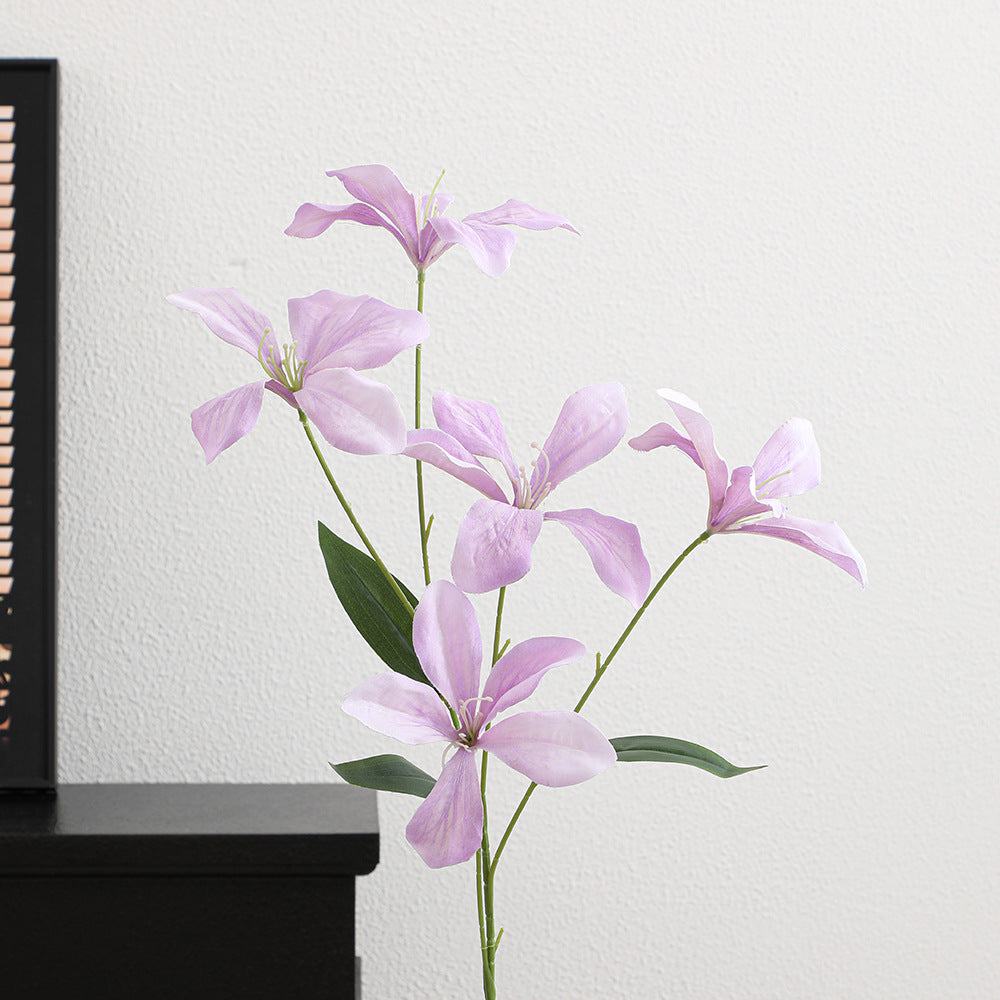 Künstlicher Orchideenblütenzweig mit filigranen Blüten Karnz