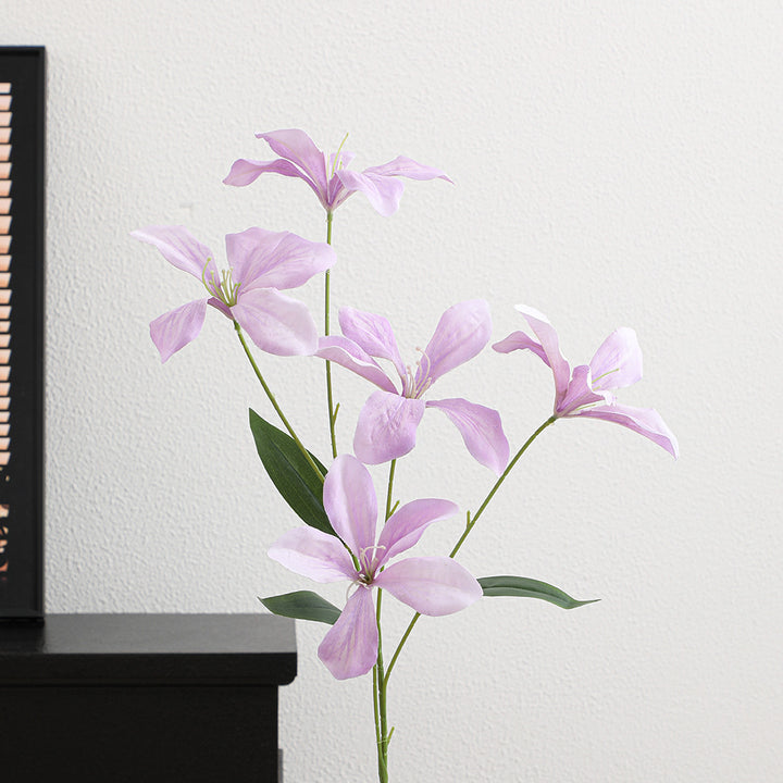 Künstlicher Orchideenblütenzweig mit filigranen Blüten Karnz