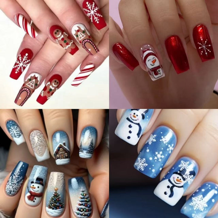 Festliches Feiertags-Nagelkunst-Set Karnz