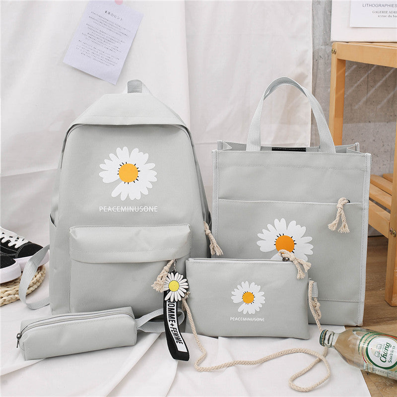 Florales Druck Rucksack Set Karnz