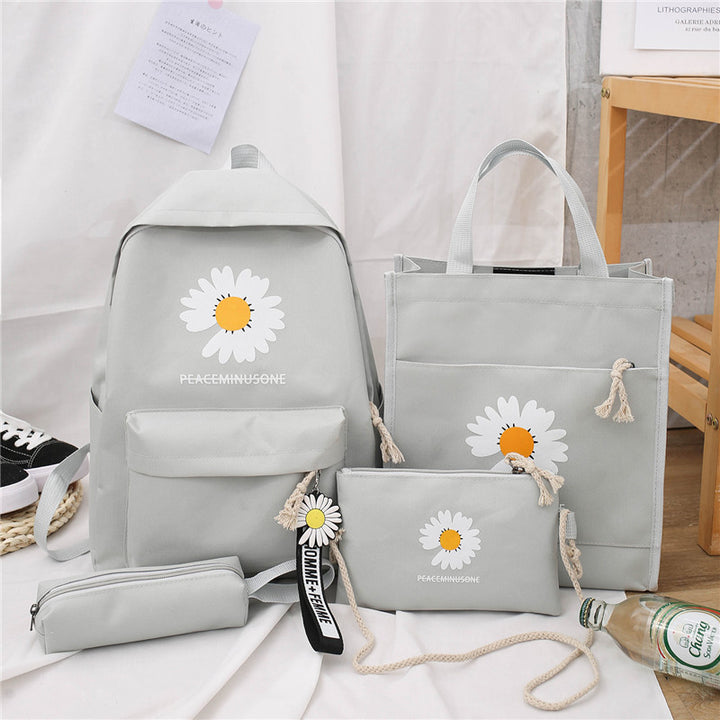 Florales Druck Rucksack Set Karnz