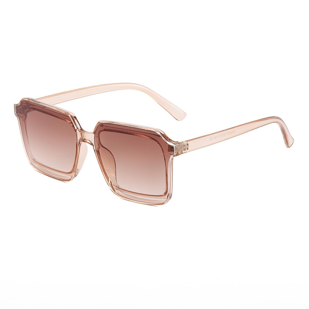 Damen moderne quadratische Sonnenbrille mit stilvollen Details Karnz