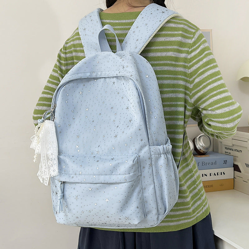 Sternenbedruckter Stilvoller Rucksack Karnz