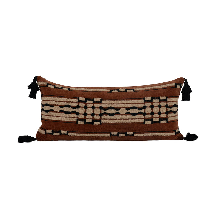 Künstlerisches geometrisches Muster Kissenbezug