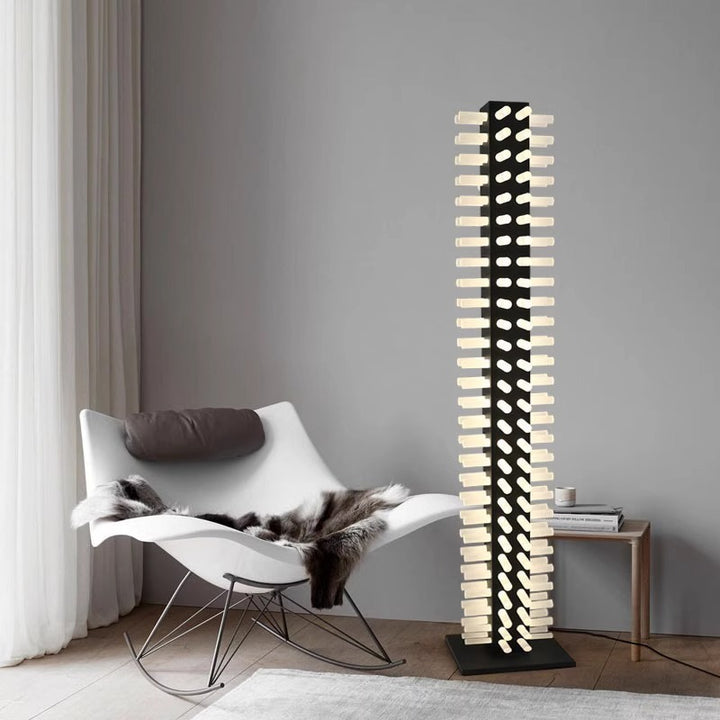 Skulpturale LED Stehlampe