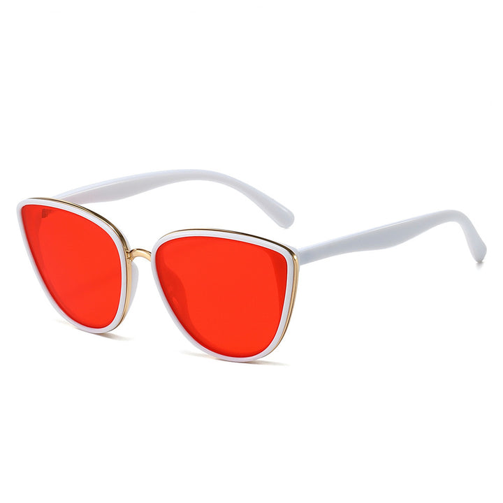 Modisch-futuristische dreieckige Rahmen-Sonnenbrille Karnz
