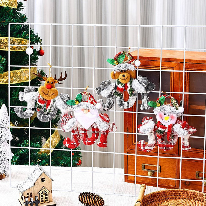 Festliche Weihnachts-Glocken-Dekoration Karnz