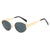 Damen modische Sonnenbrille mit innovativem Geometrie-Design Karnz