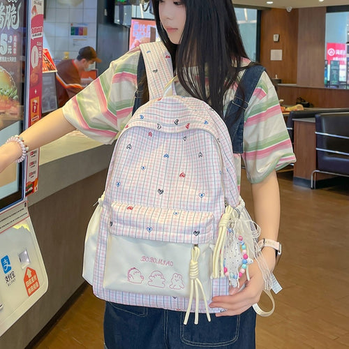 Fun Herz Druck Freizeit Rucksack Karnz