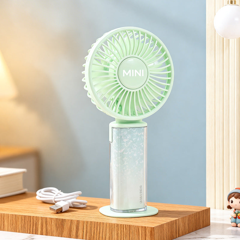 Damen Tragbarer Handventilator mit flexibler Aufladung Karnz