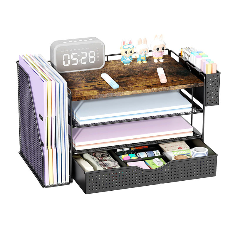 Multifunktionaler Mesh-Schreibtisch-Organizer