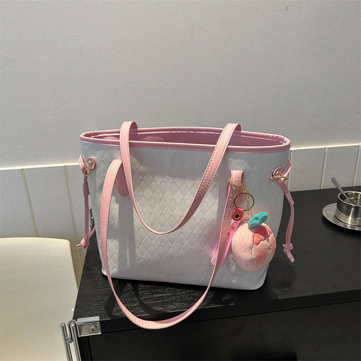 Gepolsterte Muster Handtasche Karnz