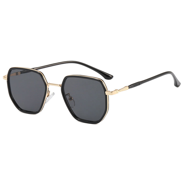Damen geometrische Sonnenbrille mit elegantem Gläserdesign Karnz