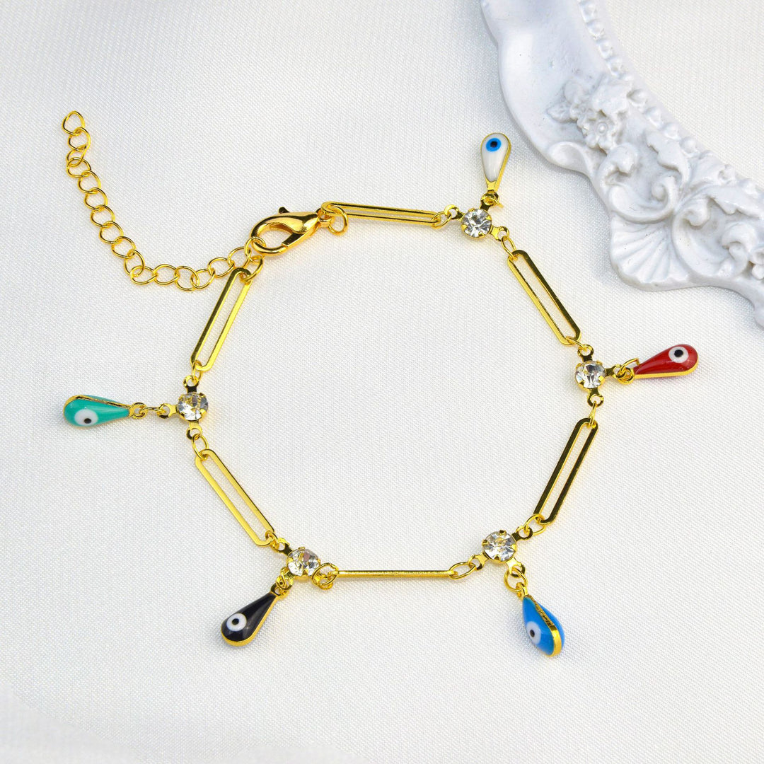 Künstlerisches Eye Charm Armband Karnz