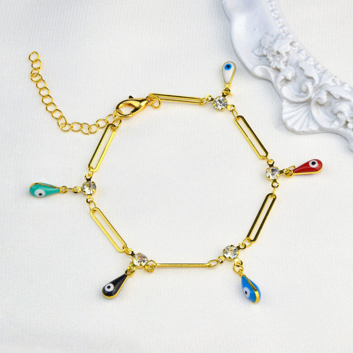 Künstlerisches Eye Charm Armband Karnz
