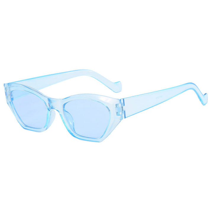 Damen einzigartige geometrische Sonnenbrille Karnz