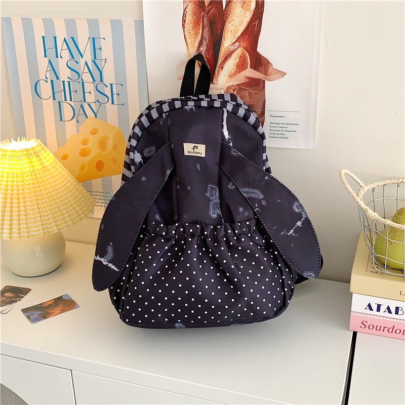 Verspielt Kaninchenohren Rucksack