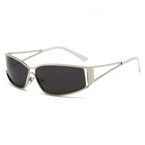 Futuristische Slim-Line Sonnenbrille