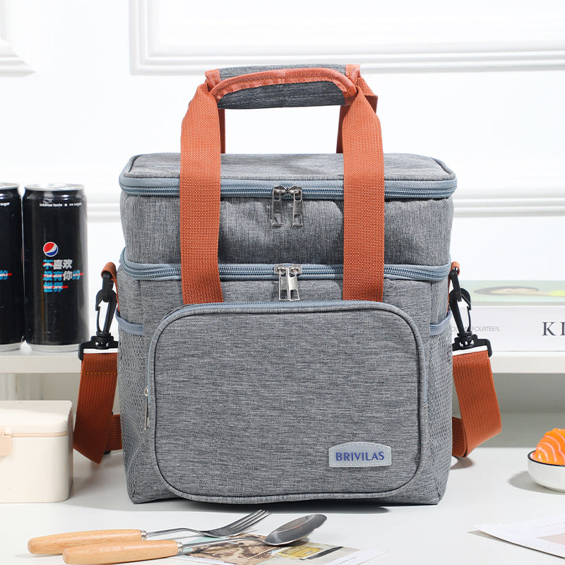 Multi-Fächer-Isolierte Lebensmittel Kühlertasche Karnz