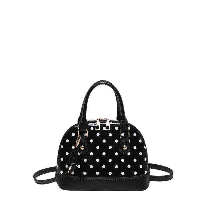 Punktmuster Handtasche