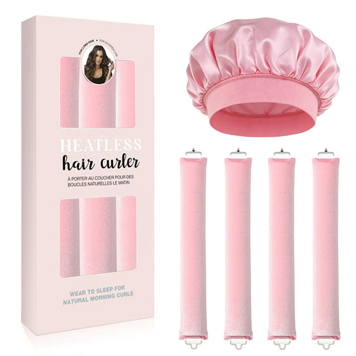 Satin Schlafmütze und Haarknäuel