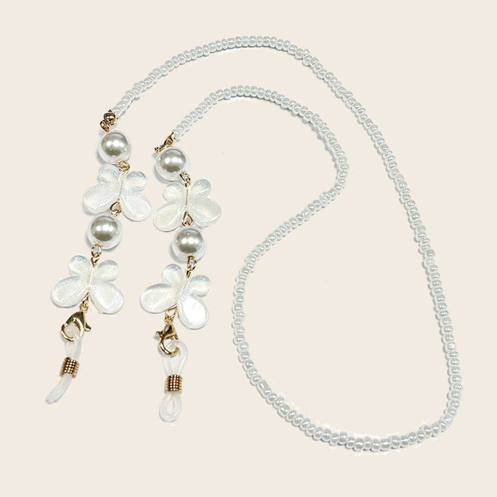 Dekorative florale Brillekette Karnz