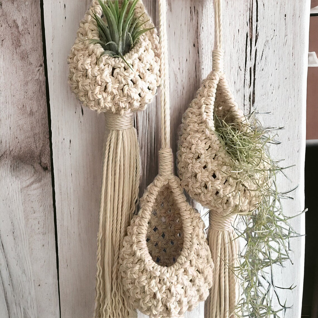 Macrame Hängetopf Karnz