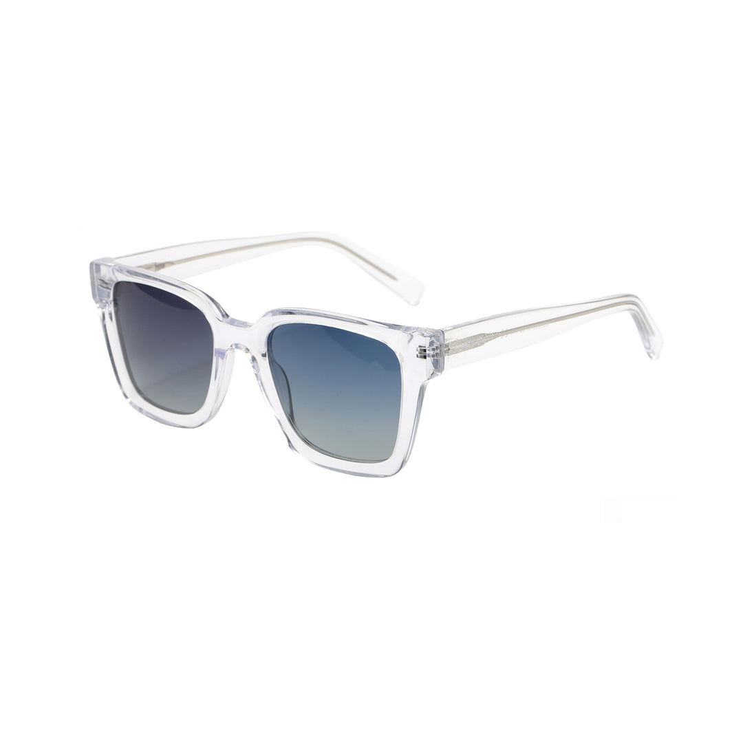 Damen zeitgenössische Sonnenbrille mit abgerundeten Ecken und UV-Schutz Karnz