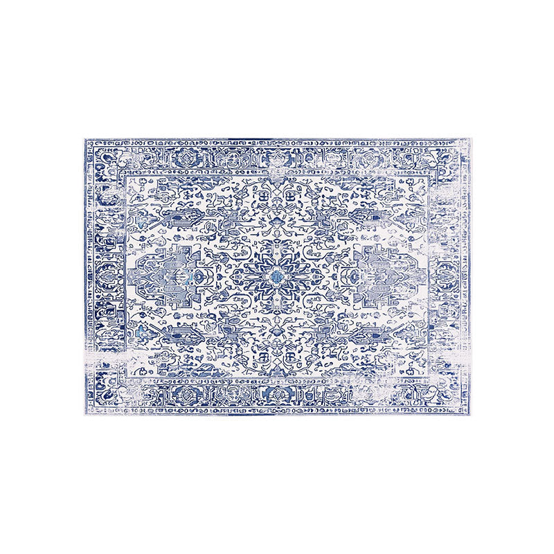 Vintage Floral Pattern Bereich Teppich Karnz