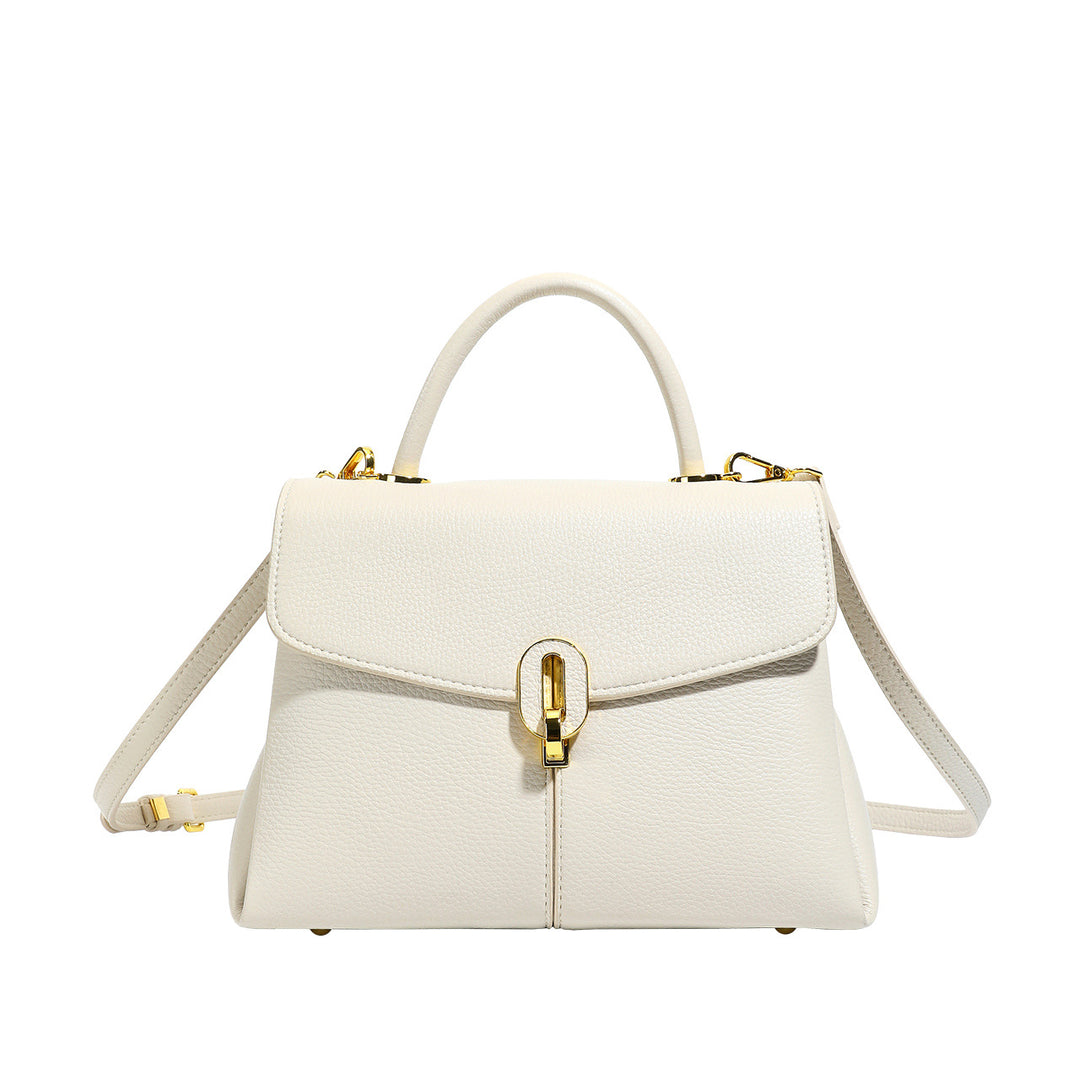 Elegante Handgefertigte Strukturierte Handtasche Karnz