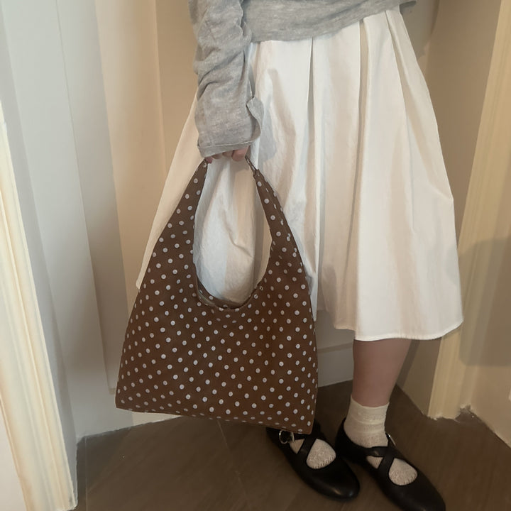 Polka Dot Hobo Tasche