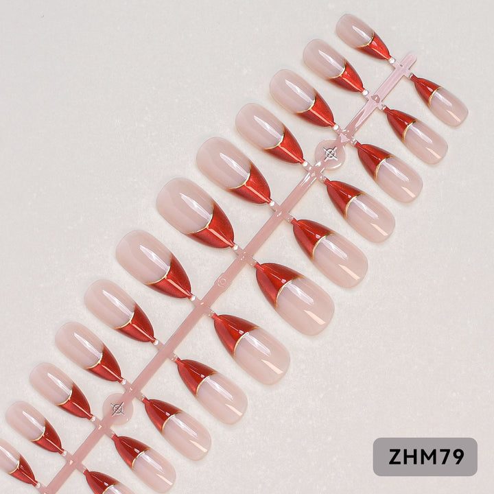 Elegantes Press-On-Nagel-Set Karnz