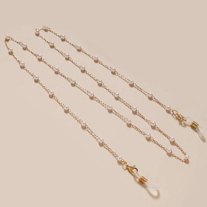 Chic Perlen Brillen Kette Karnz