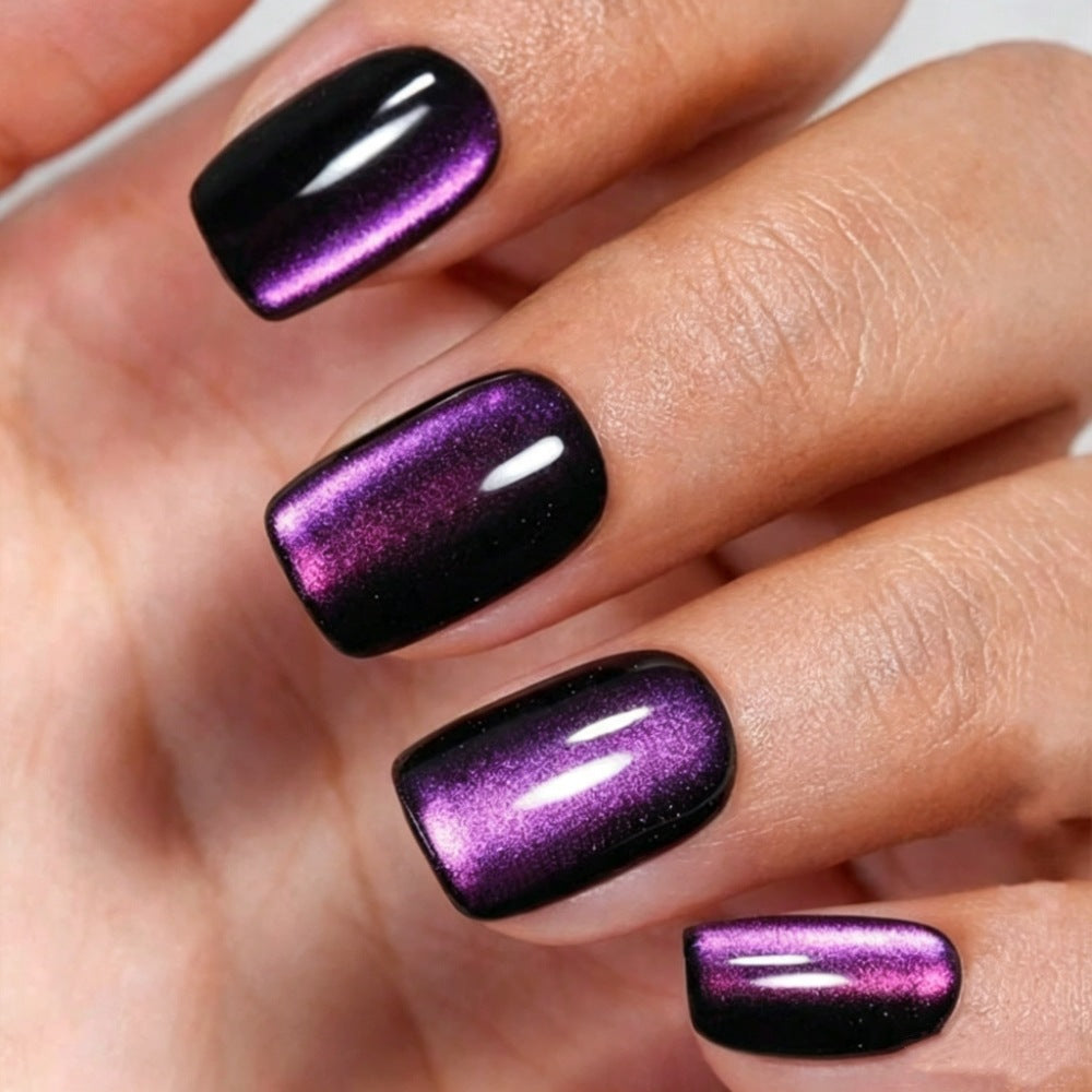 Iridescent Mirror Press-On Nails Karnz