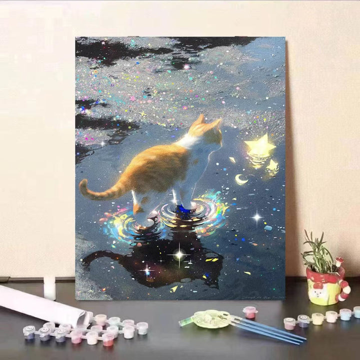 DIY Starry Night Malen nach Zahlen Kit Karnz