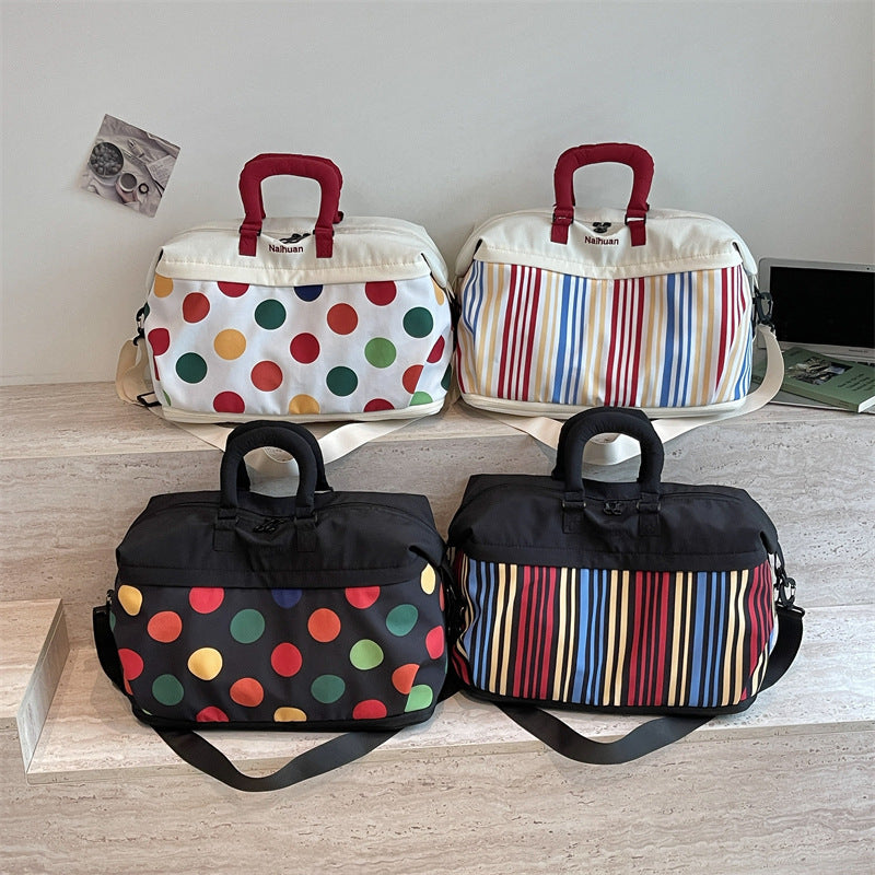 Stylische Multi-Taschen Reise Wochenende Duffel Bag Karnz