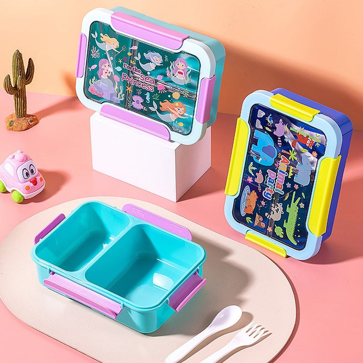 Spaß-Themen Multi-Sektion Bento Lunch Box